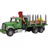 Holztransporter BRUDER MACK Granite mit 3 Stämmen