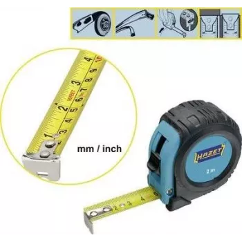 Hazet Bandmaß 2 m Stahl 2154N-2 (2154N-2)