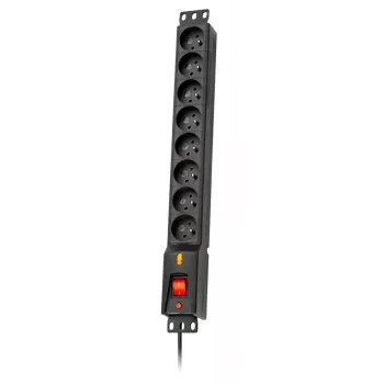 LESTAR LXARM 810 G-A K.:CZ 1,5M 19PDU Schwarz 8 AC-Steckdose(n) 230 V 1,5 m