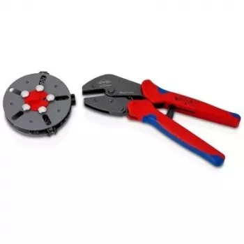 Crimpwerkzeug Knipex 97 33 03 MultiCrimp für PV-Steckverbinder MC4 und MC4 EVO2