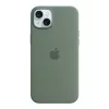 Apple iPhone 15 Plus Silikon Case mit MagSafe - Cypress