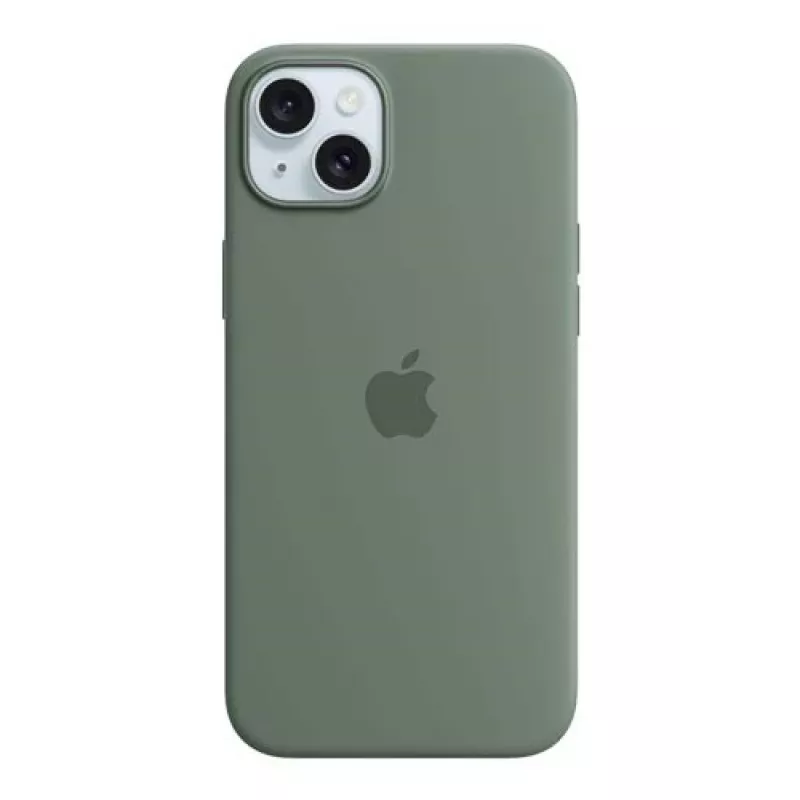 Apple iPhone 15 Plus Silikon Case mit MagSafe - Cypress