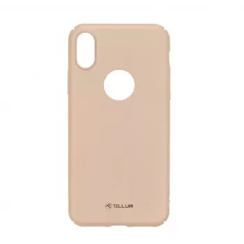 Schutzhülle Tellur Cover Super schlank für iPhone X/XS — Gold-Finish, ultraflaches Profil