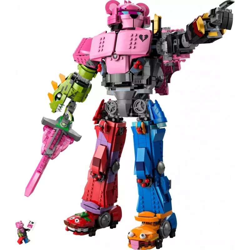 LEGO Bauset Team Leader Mechs 77078 — Fortnite, 2503 Teile, 1 Minifigur, 450 mm Mech-Höhe