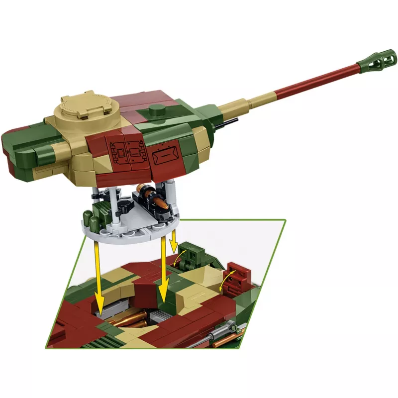 Blocks WWII PZKPFW IV AUSF.G 1107 Blöcke
