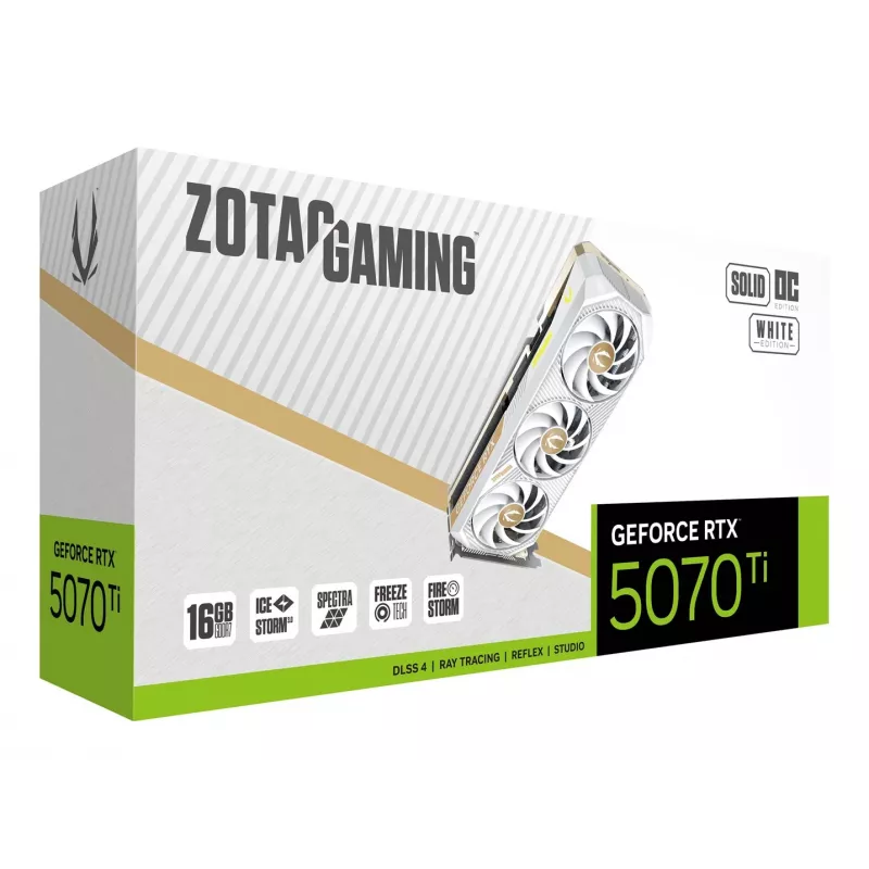 ZOTAC GAMING GeForce RTX 5070 Ti SOLID CORE OC 16GB GDDR7 Grafikkarte