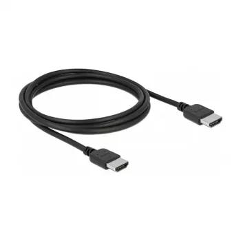 HDMI-Kabel DeLOCK 85216 1,5 m Typ A Stecker-Stecker Schwarz