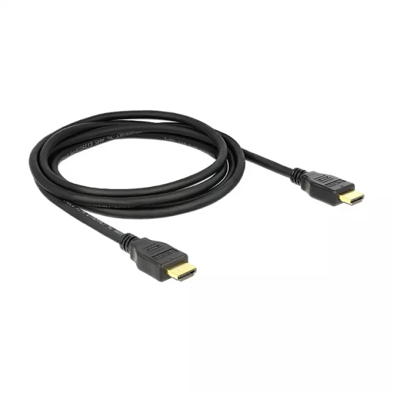 HDMI-Kabel DeLOCK 84713 1m Typ A Stecker auf Stecker Schwarz