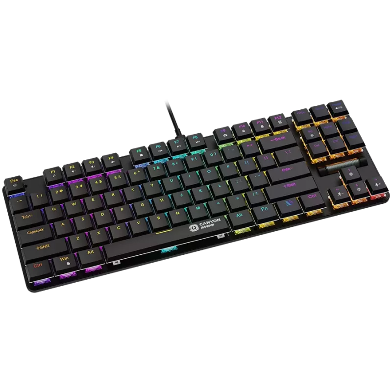 CANYON Tastatur Cometstrike TKL GK-50 EN/RU Kabelgebunden