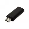 VALUE USB-Adapter - USB-C (W) umkehrbar auf Micro-USB Typ B (M)