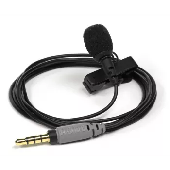 Lavalier-Mikrofon RØDE smartLav+ — kabelgebunden, omnidirektional, 3,5 mm, 20–20.000 Hz, -35 dB Empfindlichkeit, 2 Stück, Transportetui