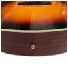 Elektroakustische Gitarre V-tone VEAG1 CE 4/4 Holz — Full-Size-Dreadnought, Cutaway, Fichtendecke, Mahagoni-Boden & -Zargen, eingebauter Vorverstärker