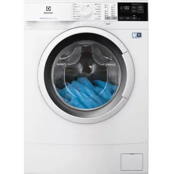 Frontlader-Waschmaschine Electrolux SensiCare EW6SM404W, 4 kg, 37,2 cm Tiefe, 1000 U/min, Energieeffizienzklasse D