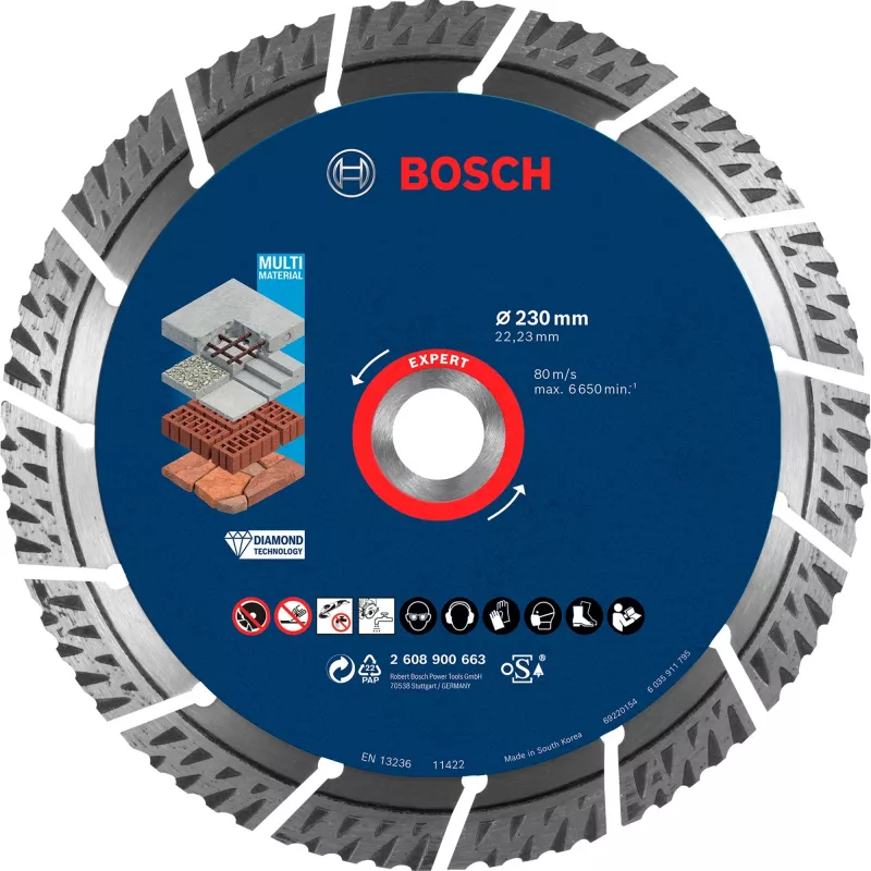 Bosch 2608900663 Kreissägeblatt 23 cm 1 Stück