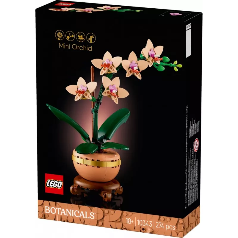 LEGO ICONS 10343 Die Botanical Collection - Mini-Orchidee