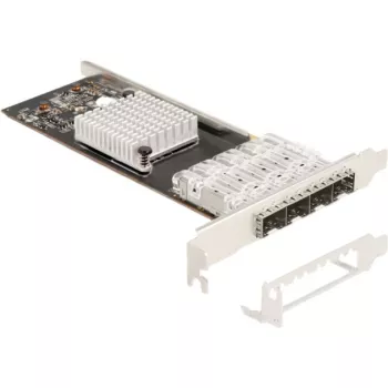 Delock PCI Express x4 Karte zu 4 x SFP Slot Gigabit LAN i350 (88342)