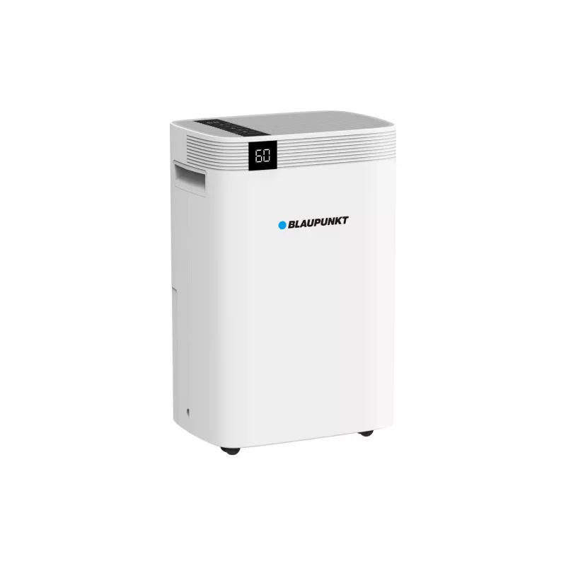 Luftentfeuchter BLAUPUNKT ADH601 — 2,5 l Tank, 16 l/24h, 245 W, 48 dB, Wi‑Fi, für 20–40 m², weiß