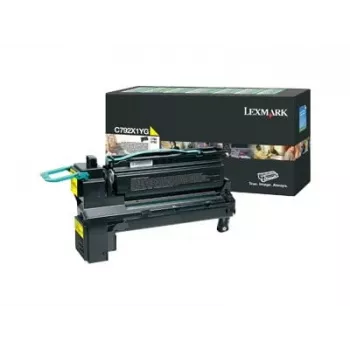 Toner Lexmark C792X1YG 30000 Seiten Gelb