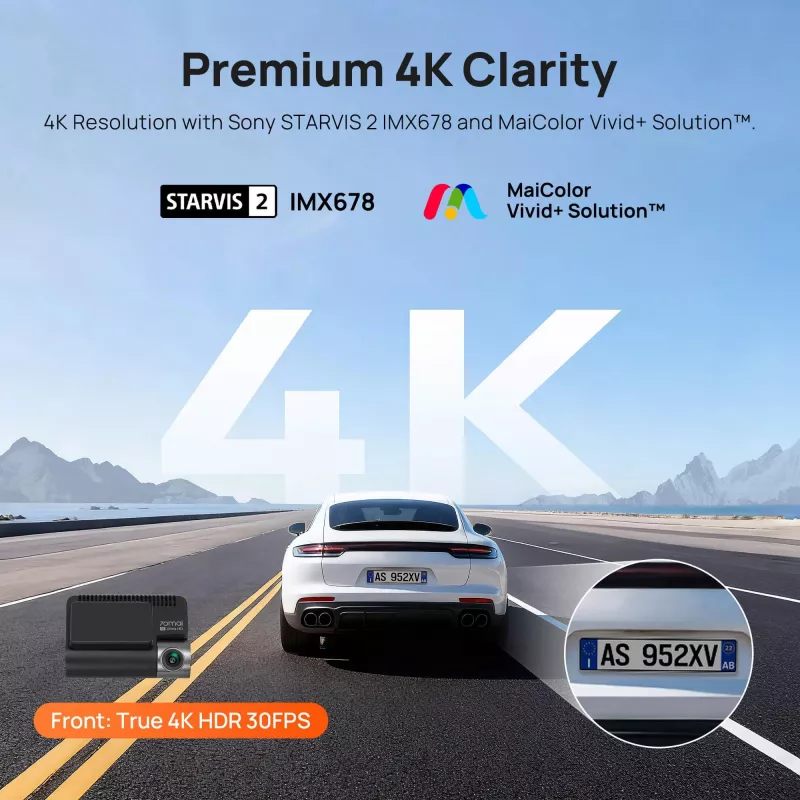 Dashcam 70mai A810S 4K mit RC24 GPS-Modul — 70mai A810S Set