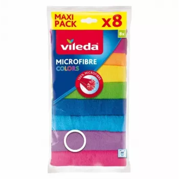 Reinigungstuch Vileda Microfibre Colors 8 Stk.