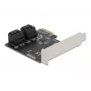SATA PCI Express x1 Karte DeLOCK 90010 Low-Profile-Formfaktor