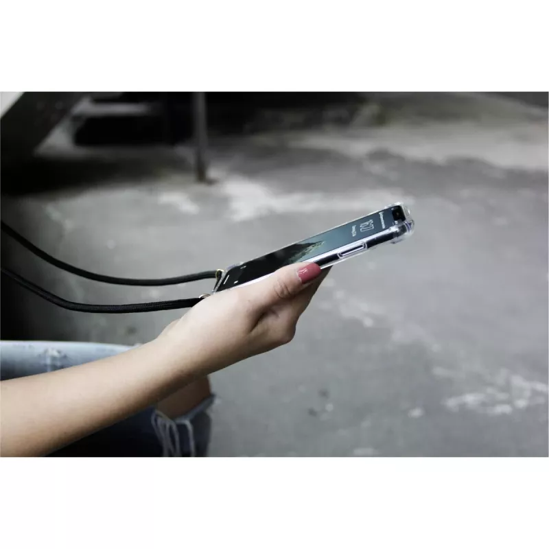 Cover Coros LOO004 iPhone XR 15,5 cm (6,1 Zoll) Schwarz Transparent