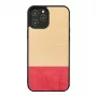 Handyhülle man and wood für iPhone 12 Pro Max — miss match Schwarz