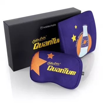 Nackenkissen/Lendenkissen noblechairs Fallout Nuka-Cola Quantum Violett 2 Stück