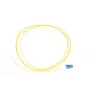 Pigtail LC/PC Single-Mode Extralink 1,5 m, 900 µm G.657.A1 FTTH, gelb, Easy-strip