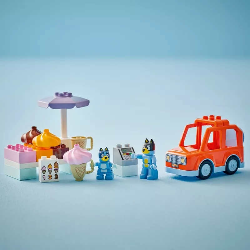 LEGO BLUEY 10458 Eiscreme-Ausflug mit Bluey
