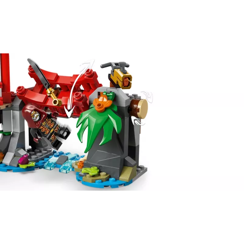 LEGO NINJAGO 71857 Ninja-Fahrzeug-Baumhaus-Schlacht