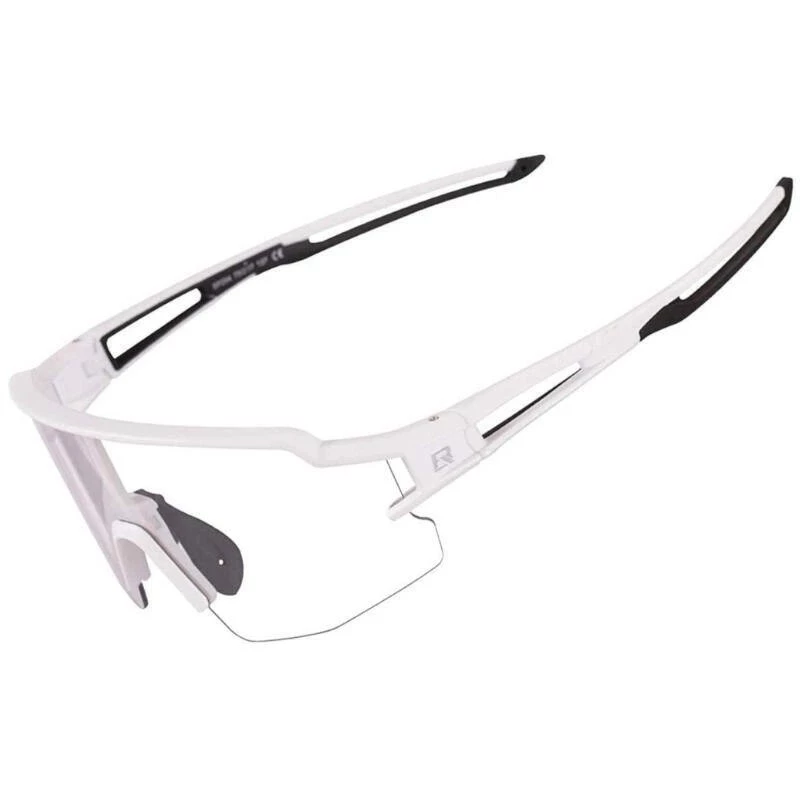 Rockbros 10172 UV400 weiße photochrome Fahrradbrille