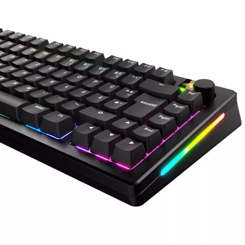 Keycaps GLORIOUS GPBT Basics — PBT-Tastenkappen-Set, DE-ISO-Layout, schwarz