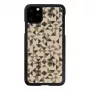 Handyhülle man and wood für iPhone 11 Pro Max – schwarz Mono-Dreieck-Design