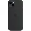 Apple iPhone 14 Plus Silikon Case mit MagSafe – Midnight