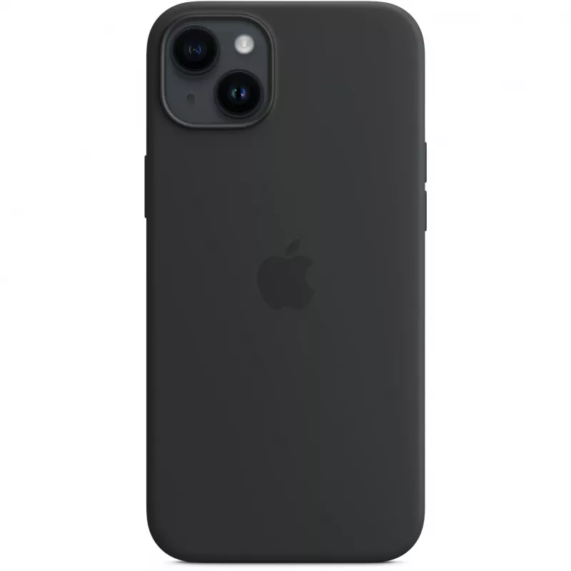 Apple iPhone 14 Plus Silikon Case mit MagSafe – Midnight