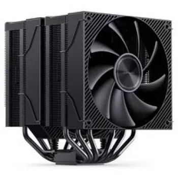 CPU-Kühler Jonsbo CA90 Dual-Tower mit 1×130 mm und 1×120 mm PWM-ARGB-Lüfter, schwarz