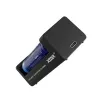 XTAR Dual-Slot Li-Ion-Akkuladegerät für 18650 Zellen, USB-C-Eingang, 2 Schächte, schwarz, LED-Anzeigen