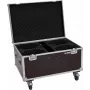 Flightcase Roadinger 4x LED TMH-X4 mit Rädern — Schutzetui für 4 TMH-X4 LED-Scheinwerfer
