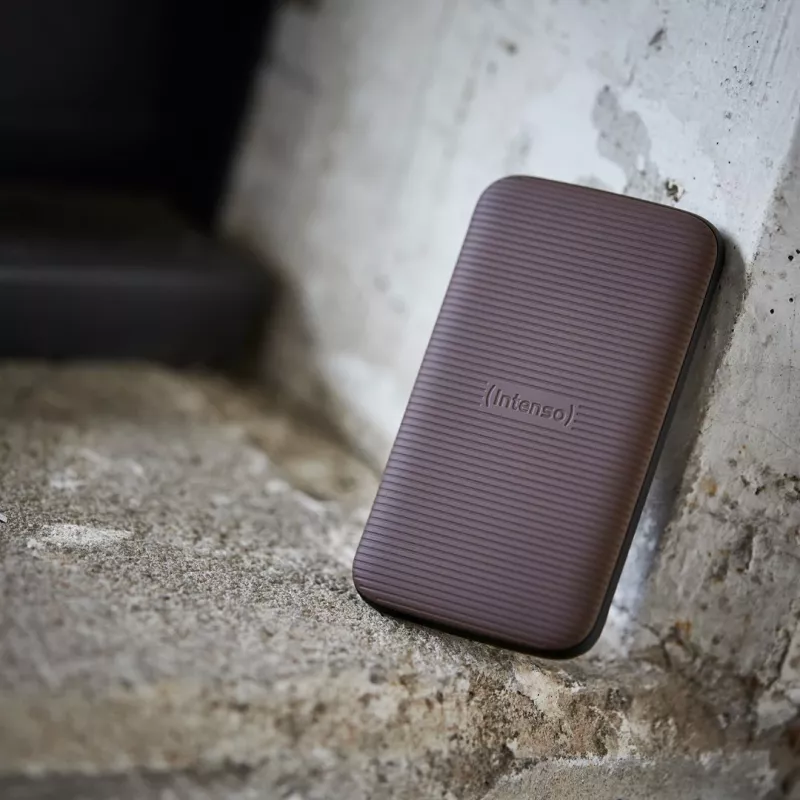 SSD-Festplatte Intenso 1 TB Extern USB Type-C 3.2 Gen 2 Braun