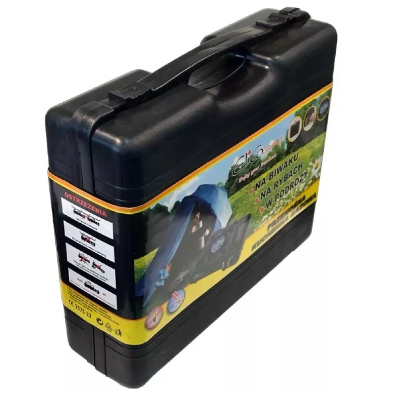 ELICO BDZ-155B Tragbarer Camping-Gasherd für 2,2 kW Kartuschen, Piezozündung.