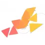 Dreieckige LED-Panelleuchten Nanoleaf NL47-0002TW-9PK — Set mit 9 RGB-Wandpaneelen, netzbetrieben, weiß