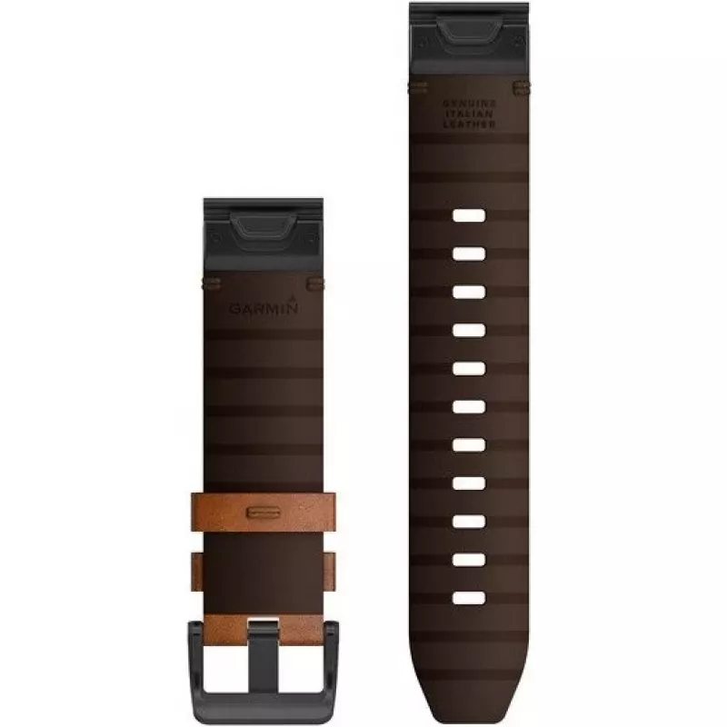 Band Garmin QuickFit 22 Braunes Leder