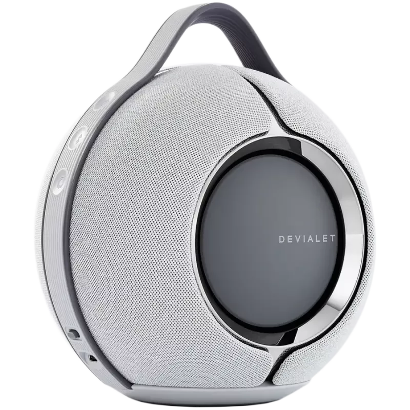 Devialet Mania Hellgrau mit Dock