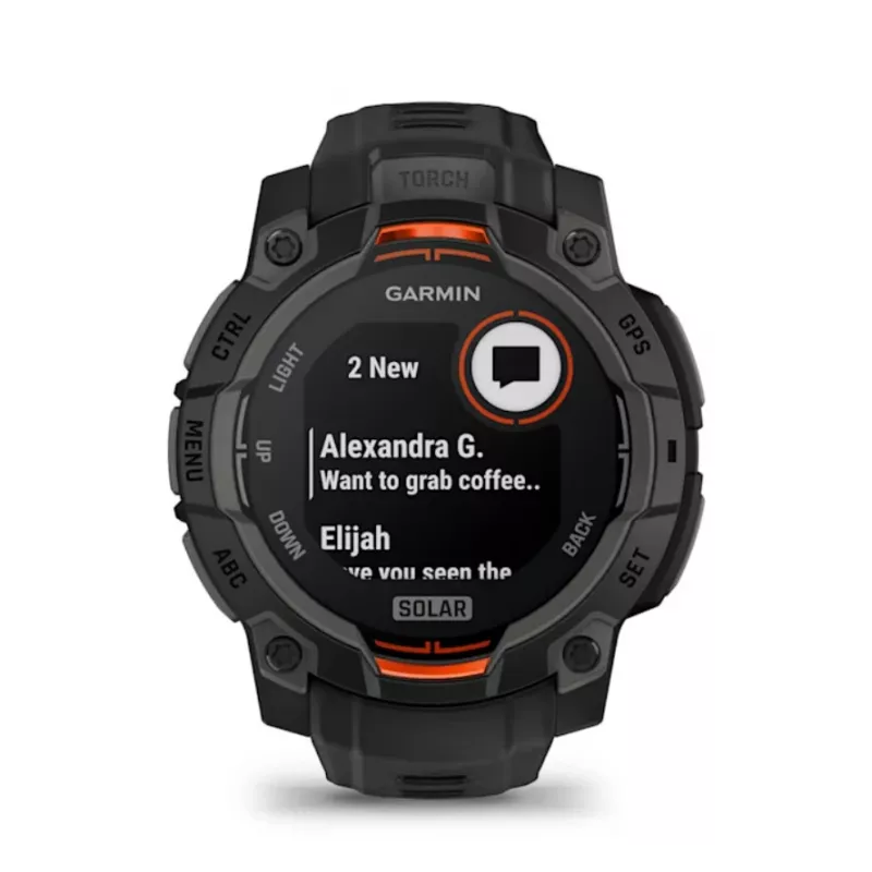 Garmin Instinct® 3 – 45 mm, Solar-Uhr Schwarz