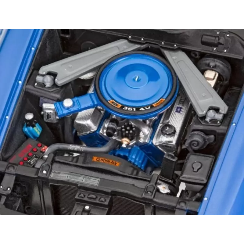 Kunststoffmodellauto REVELL Ford Mustang Boss 351 Bausatz im Maßstab 1:25