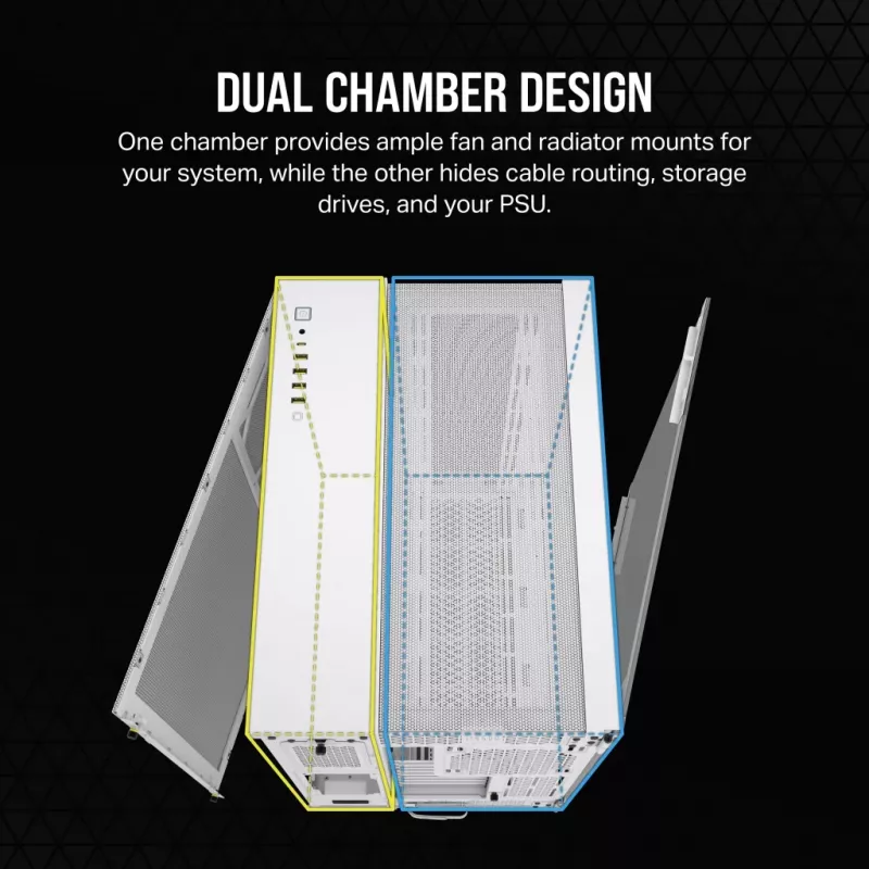 Corsair 6500D AIRFLOW Midi Tower Weiß