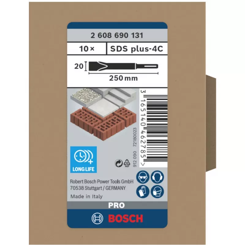 Bosch 2 608 690 131 Bohrer Flachmeißel-Bohrer 10 Stk.