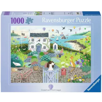 Puzzle Ravensburger Coastal Cottage 1000 Teile, 700 mm Breite, 2 mm Dicke