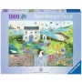 Puzzle Ravensburger Coastal Cottage 1000 Teile, 700 mm Breite, 2 mm Dicke